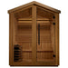 Golden Designs Kaarina Traditional Outdoor Sauna GDI-8506-01 front view
