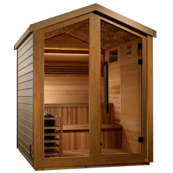 Golden Designs Kaarina Traditional Outdoor Sauna GDI-8506-01