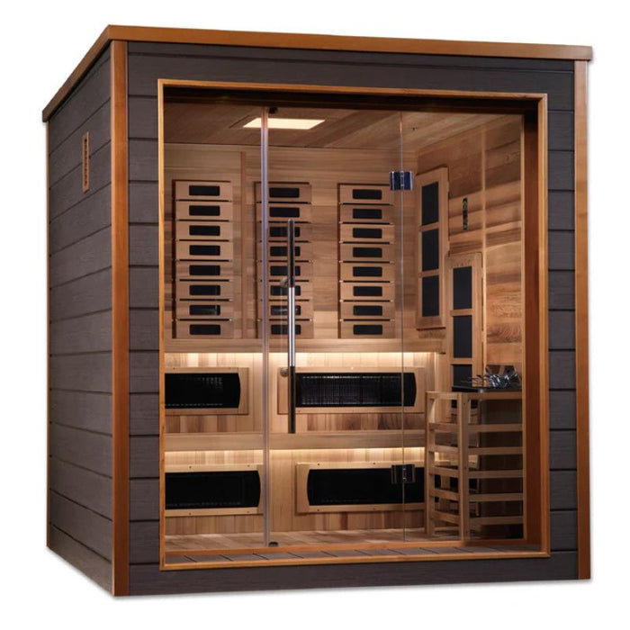 Golden Designs Karlstad Hybrid Outdoor Sauna GDI-8226-01