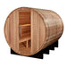 Golden Designs Klosters 6-Person Barrel Traditional Sauna GDI-B006-01