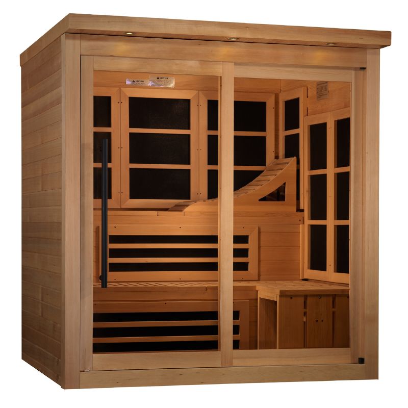 Golden Designs Monaco Limited Near Zero EMF Sauna GDI-6996-02