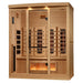 Golden Designs Near Zero EMF Sauna GDI-8040-03 front view