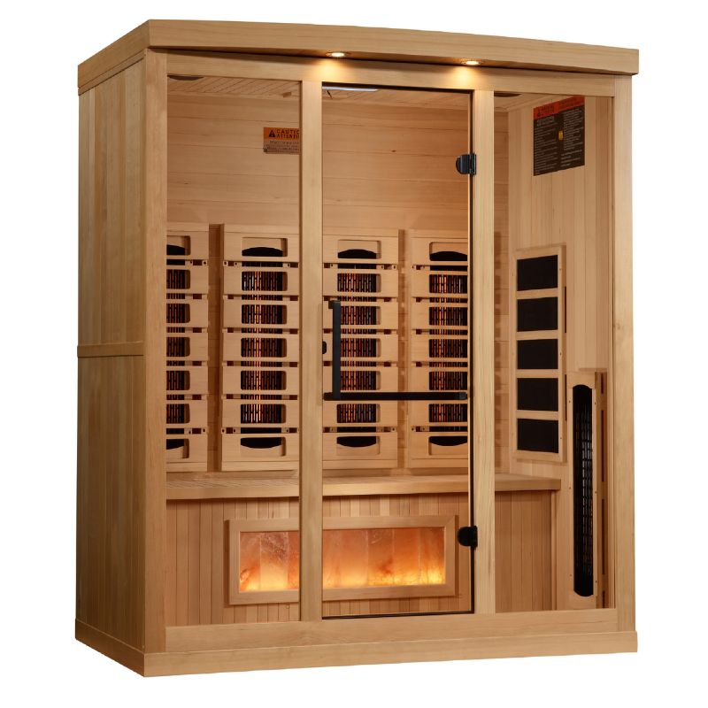 Golden Designs Near Zero EMF Sauna GDI-8040-03