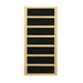 Golden Designs Near Zero EMF Sauna GDI-8260-01 far infrared heater panel