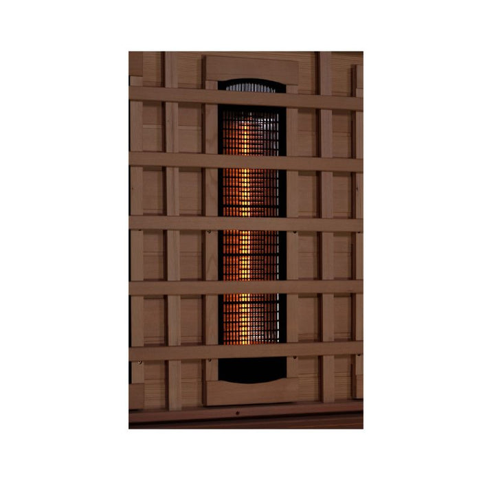 Golden Designs Near Zero EMF Sauna GDI-8260-01 full spectrum heater