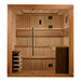 Golden Designs Osla Edition Traditional Sauna GDI-7689-02 front interior view