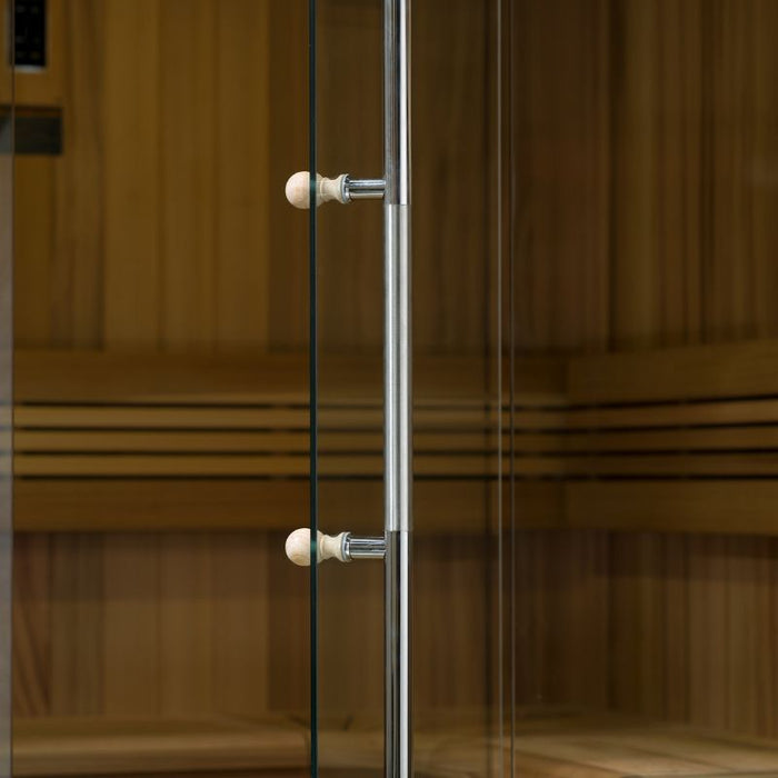 Golden Designs Osla Edition Traditional Sauna GDI-7689-02 glass door handle