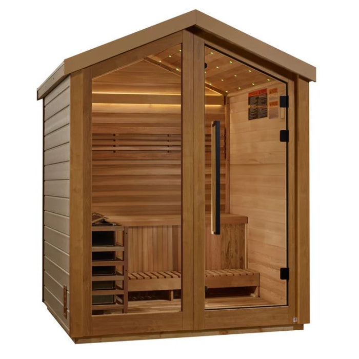 Golden Designs Savonlinna Traditional Outdoor Sauna GDI-8503-01