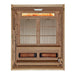 Golden Designs Soria Hybrid Sauna GDI-8330-01 front interior view