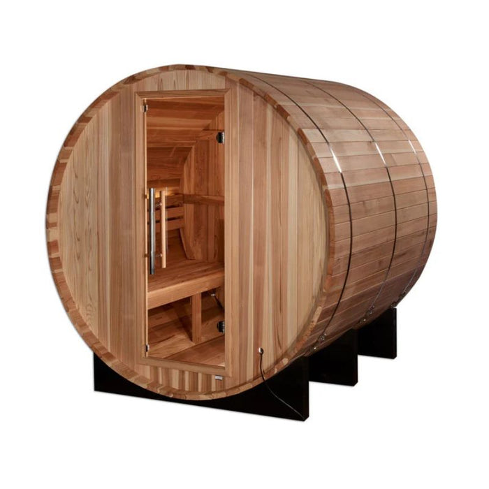 Golden Designs Arosa 4-Person Barrel Traditional Sauna GDI-B004-01