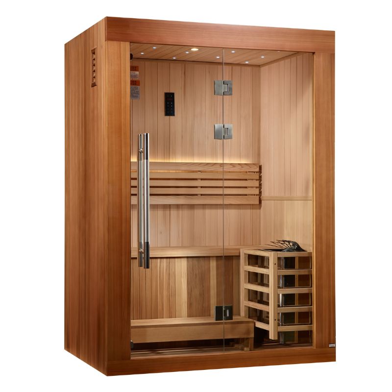 Golden Designs Sundsvall Edition 2-Person Traditional Sauna