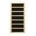 Golden Designs Toledo Hybrid Sauna GDI-8360-01 infrared heater panel