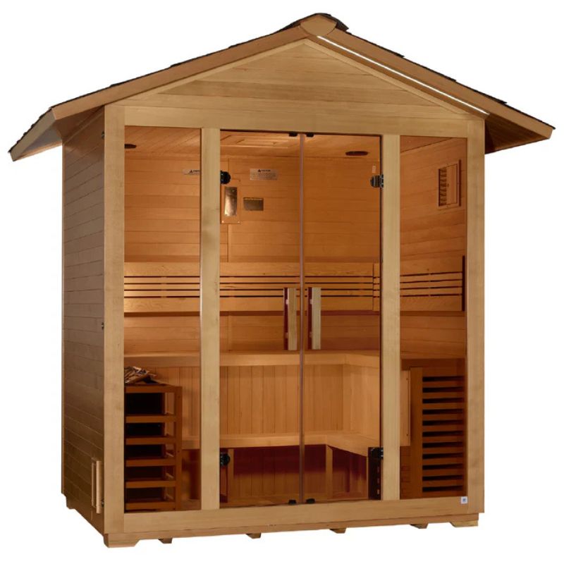 Golden Designs Vorarlberg 5‑Person Traditional Sauna GDI-8105-01