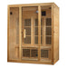 Maxxus Bellevue Infrared Sauna MX-J306-01-ZF angled front left