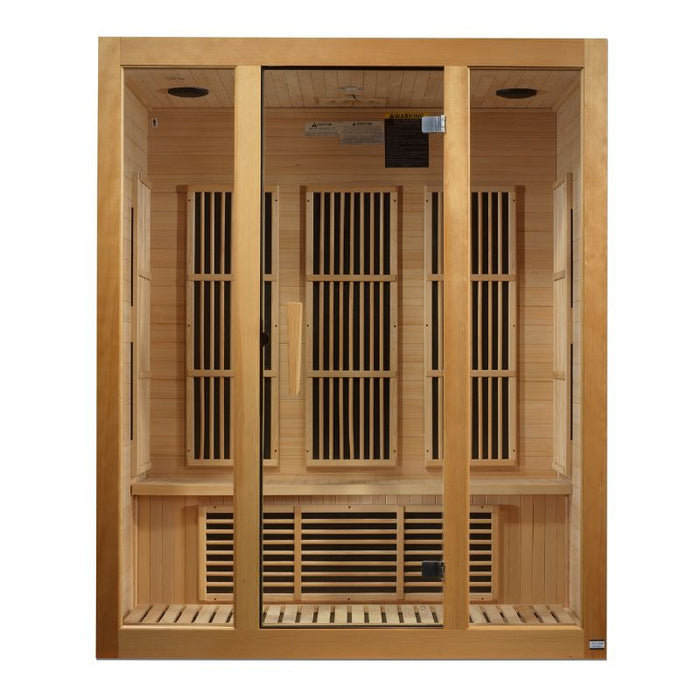 Maxxus Bellevue Infrared Sauna MX-J306-01-ZF front view