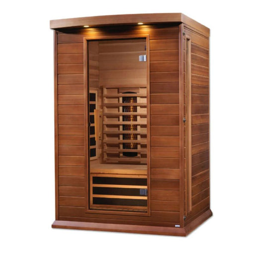 Maxxus Full Spectrum Sauna MX-M206-01-FS CED angled front view