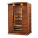 Maxxus Full Spectrum Sauna MX-M206-01-FS CED angled front view