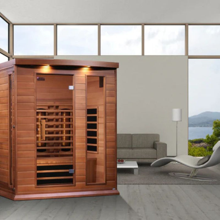 Maxxus Full Spectrum Sauna MX-M306-01-FS CED lifestyle room scene
