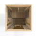Maxxus Low EMF Infrared Sauna MX-LS2-01 overhead interior view