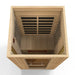 Maxxus Low EMF Infrared Sauna MX-LS2-01 top down interior view