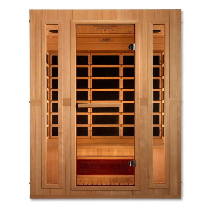 Maxxus Low EMF Infrared Sauna MX-LS3-01 front door closed