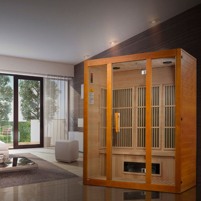 Maxxus Low EMF Infrared Sauna MX-LS3-01 home lifestyle room