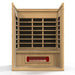 Maxxus Low EMF Infrared Sauna MX-LS3-01 interior rear heaters