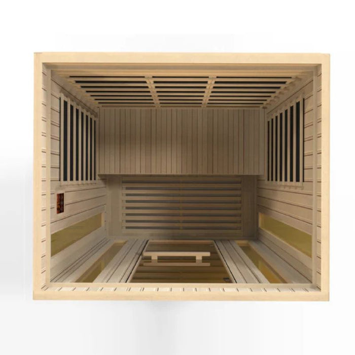 Maxxus Low EMF Infrared Sauna MX-LS3-01 interior top view