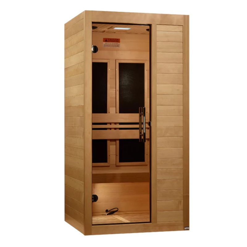 Maxxus S-Line Elite 1-Person Ultra Low EMF Infrared Sauna