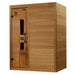 Maxxus S-Line Elite 3-Person Ultra Low EMF Yoga Sauna front right angle view