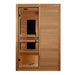 Maxxus S-Line Elite 2-Person Ultra Low EMF Yoga Sauna front view