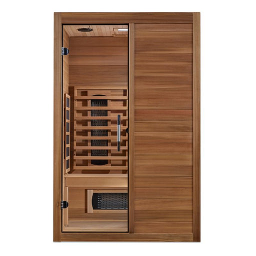 Maxxus S-Line Yoga Full Spectrum Sauna MX-S206-01-FS-PC front view