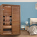 Maxxus S-Line Yoga Full Spectrum Sauna MX-S206-01-FS-PC lifestyle bedroom