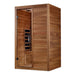 Maxxus S-Line Yoga Full Spectrum Sauna MX-S206-01-FS-PC right angle view