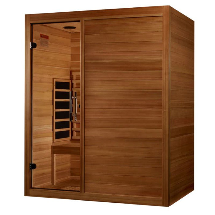 Maxxus S-Line Yoga Sauna MX-S306-01-FS-PC angled exterior