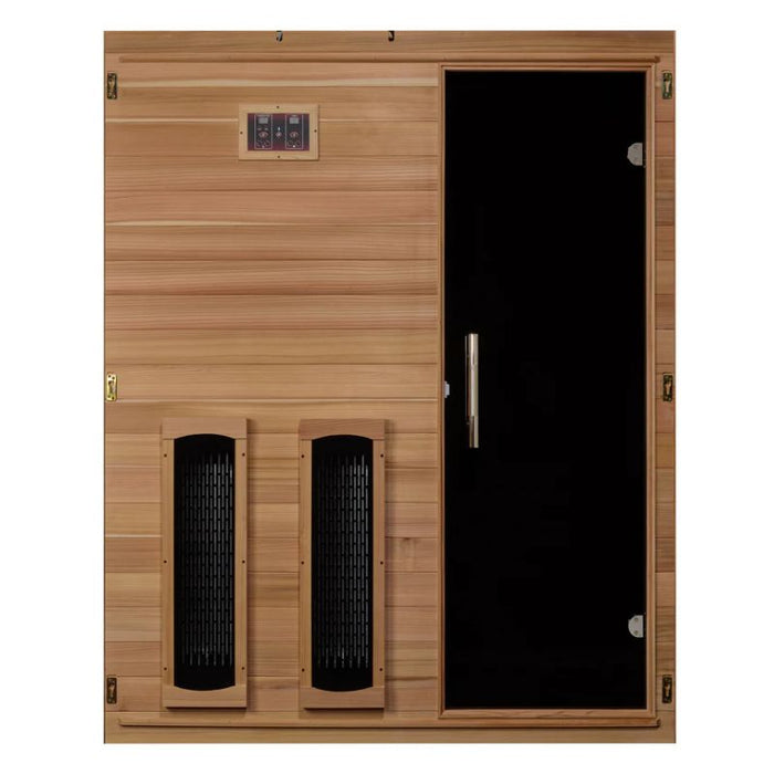 Maxxus S-Line Yoga Sauna MX-S306-01-FS-PC front interior