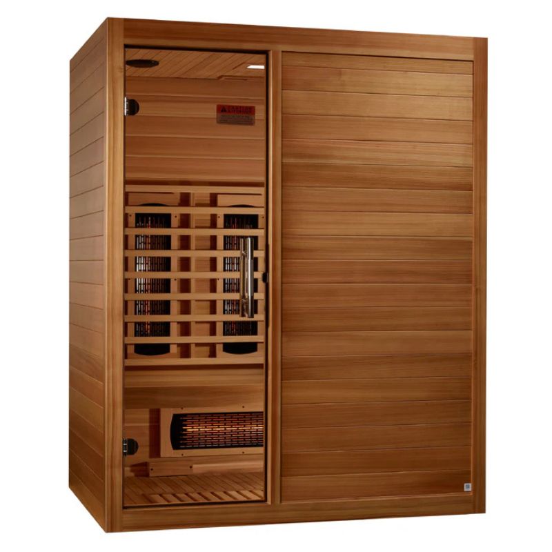 Maxxus S-Line 3-Person Full Spectrum Infrared Sauna