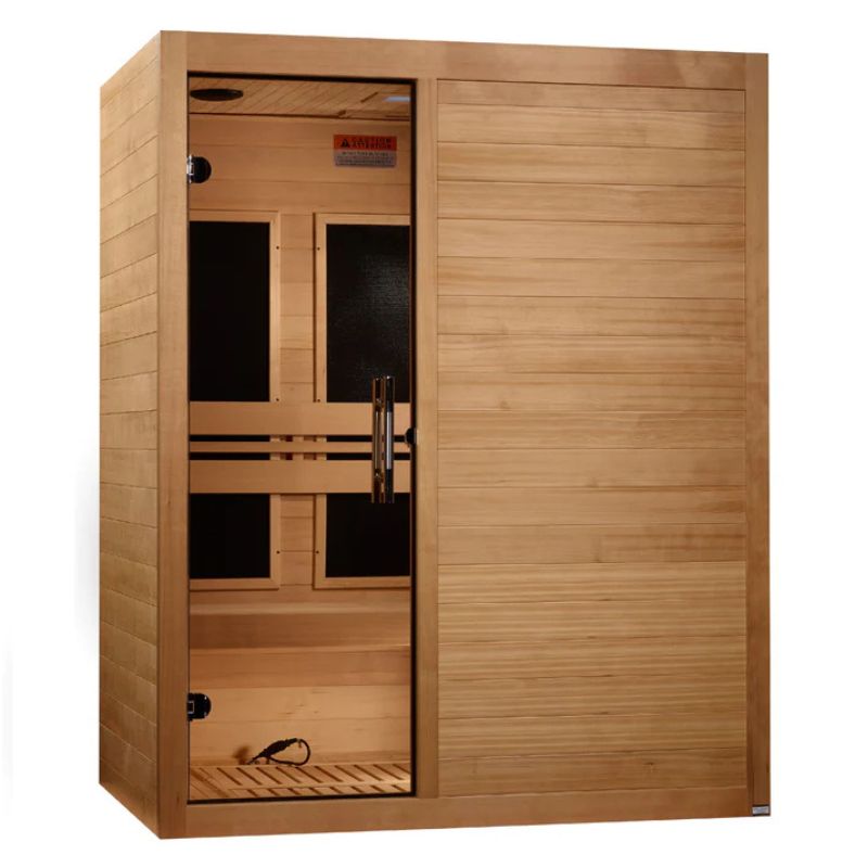 Maxxus S-Line Yoga 3-Person Low EMF Infrared Sauna