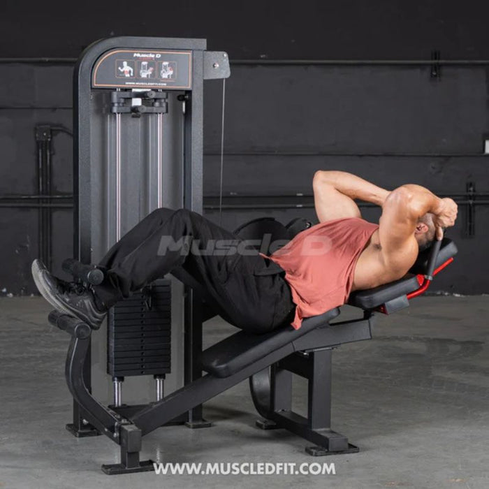 Muscle D Classic V2 Ab Crunch action man recline