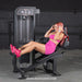 Muscle D Classic V2 Ab Crunch action woman seated