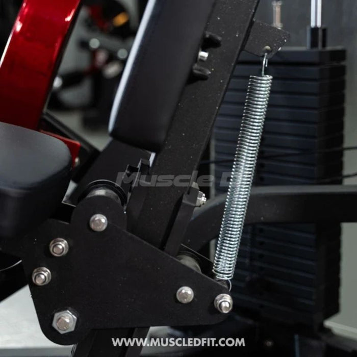Muscle D Classic V2 Chest Press spring support system