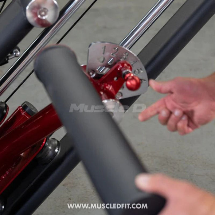 Muscle D Classic V2 Glute Kick adjustment angle dial