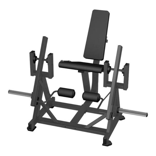 Leg Extension and Leg Curl Machine, Adjustable Plate Loaded Lower Body  Special Leg Machine, Rotary Specialty Weight Machine Develops Waist, Quads  and