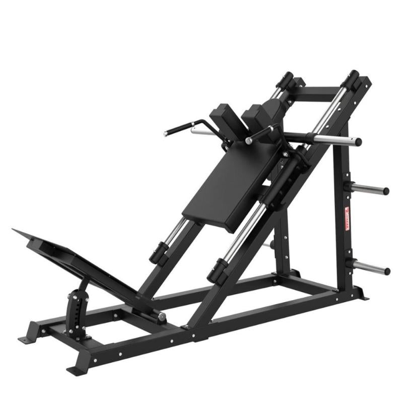 Muscle D Excel EXP-5082 45-Degree Hack Squat Machine — Strength ...