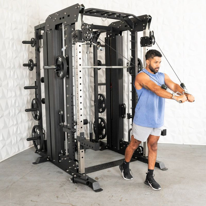 Muscle D Megatron 3-Stack Gym Cable Fly Demo