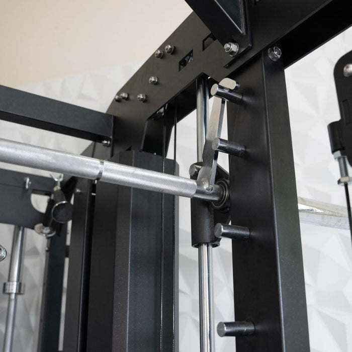 Muscle D Megatron Gym Smith Machine Safety Mechanism