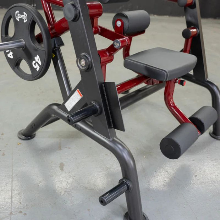 Muscle D Power Leverage V2 Abdominal Crunch frame detail
