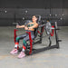 Muscle D Power Leverage V2 Chest Press Female Start Position