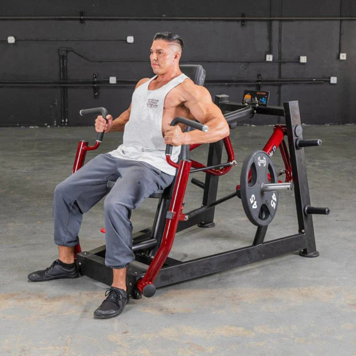 Muscle D Power Leverage V2 Chest Press Male Low Seat Position