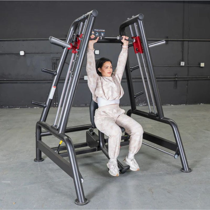 Muscle D Power Leverage V2 Convergent Bench Female Top Position
